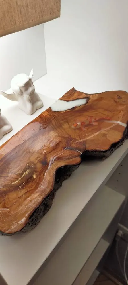 Koifish in resin, gift for friend, Aquarium Look, Housewarming gift