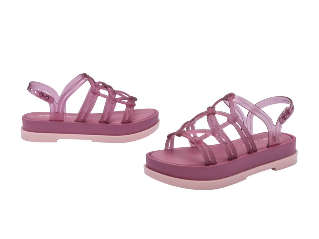 Melissa ＋ SALINAS Flox III Sandals - Pink