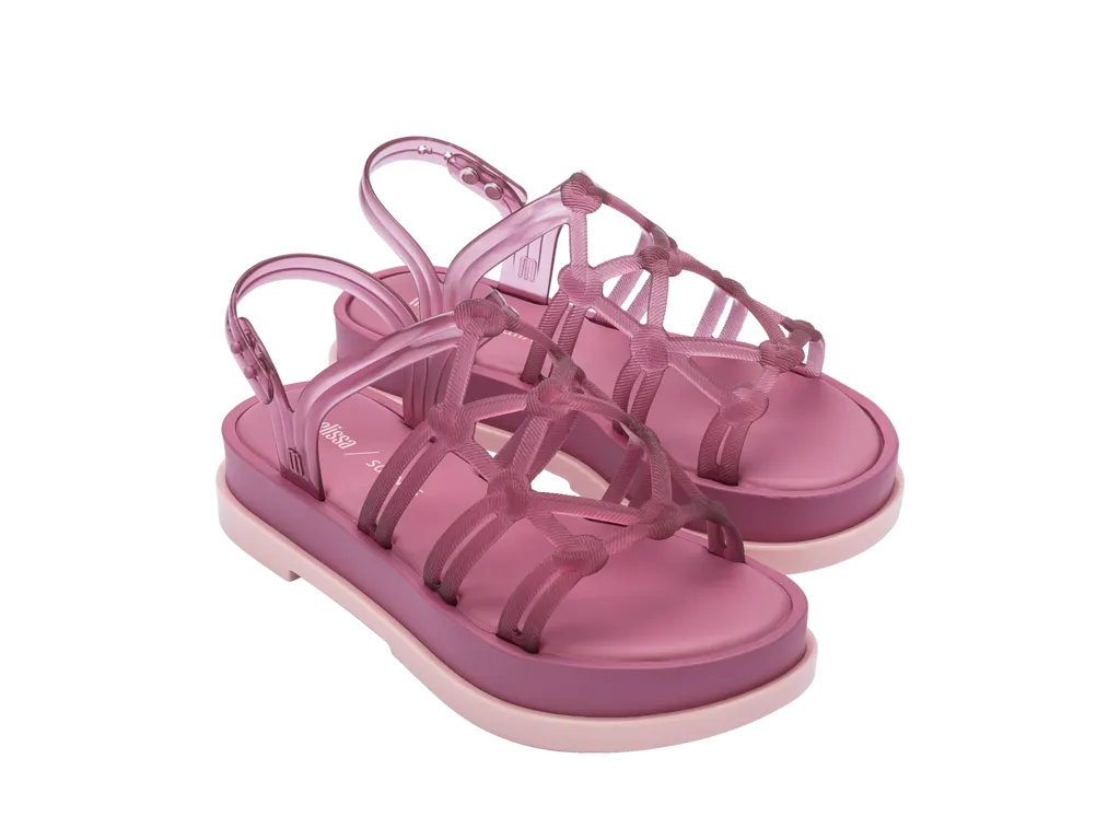 Melissa ＋ SALINAS Flox III Sandals - Pink
