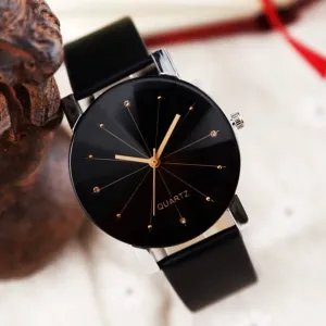 Men Women Leather Strap Line Analog Quartz Ladies Wrist Watches Fashion Watch Watch for Women Часы Мужские Наручные