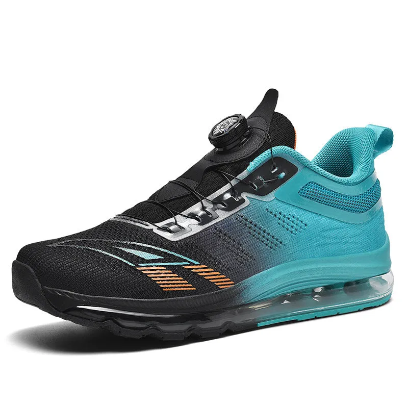 Men's Air Cushion Rotating Buckle Running Shoes