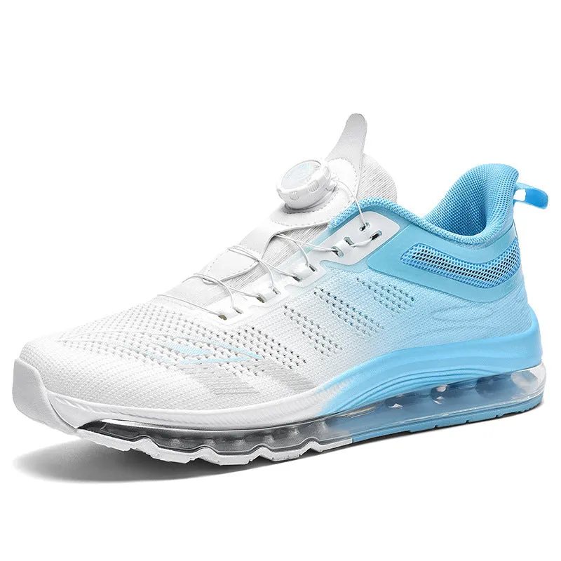 Men's Air Cushion Rotating Buckle Running Shoes