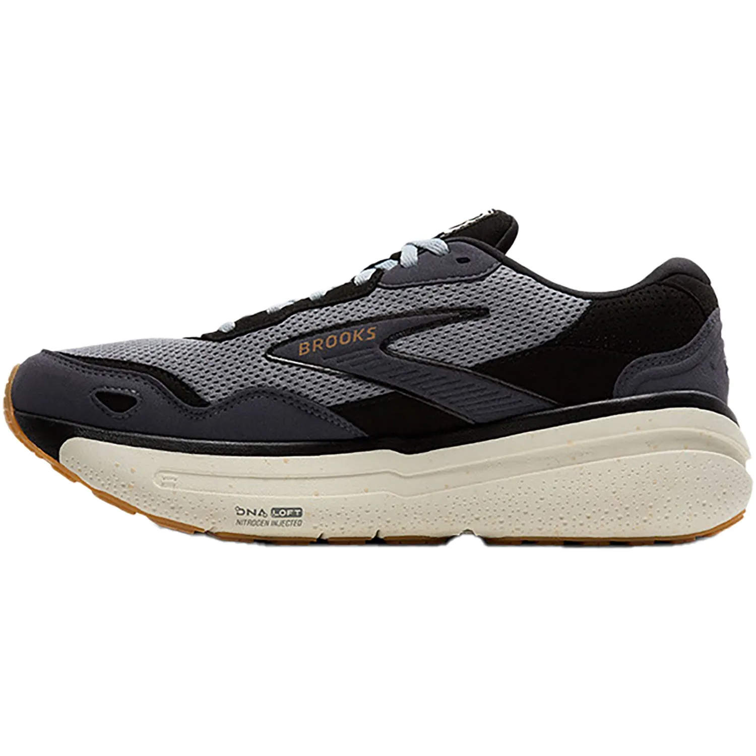 Men's Brooks Ghost Max SE Black/Prime/Biscuit Suede