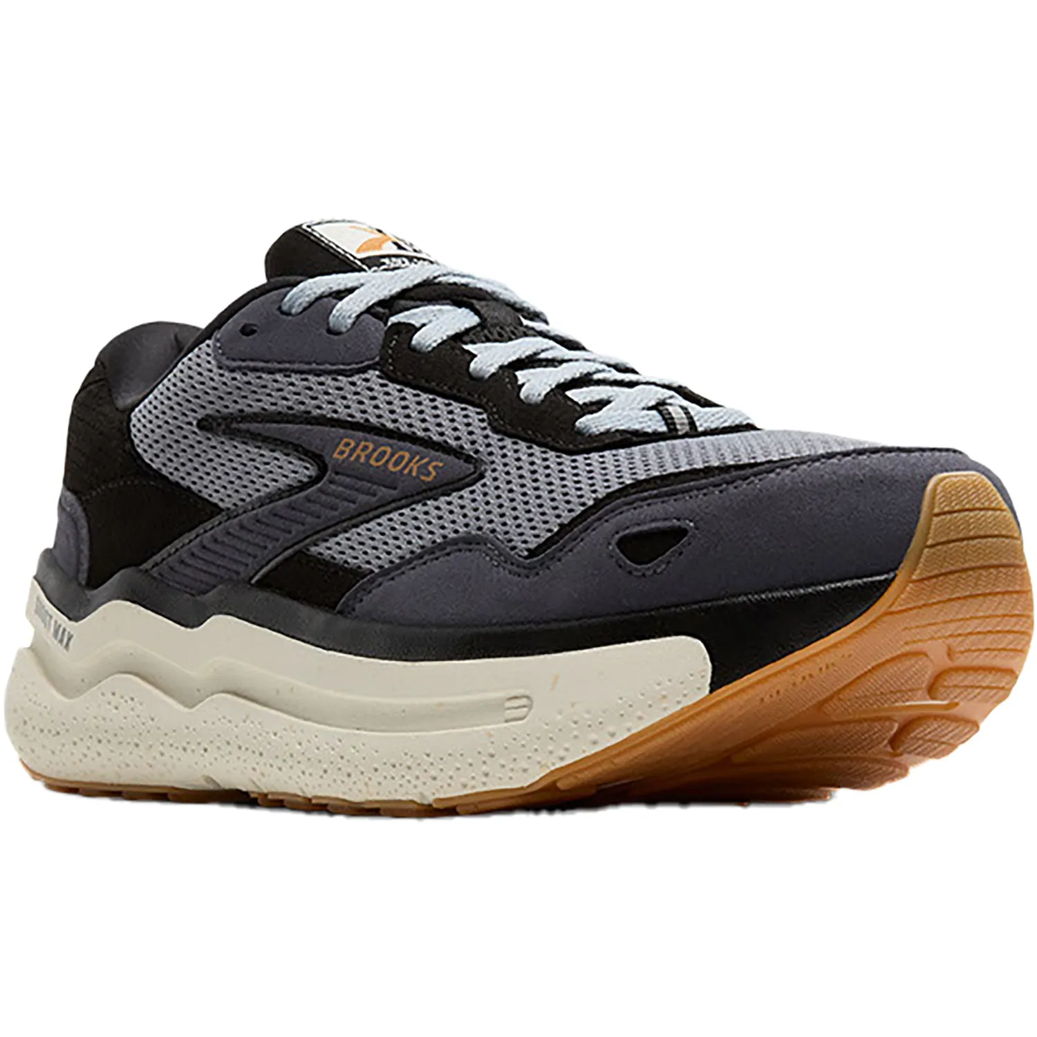 Men's Brooks Ghost Max SE Black/Prime/Biscuit Suede