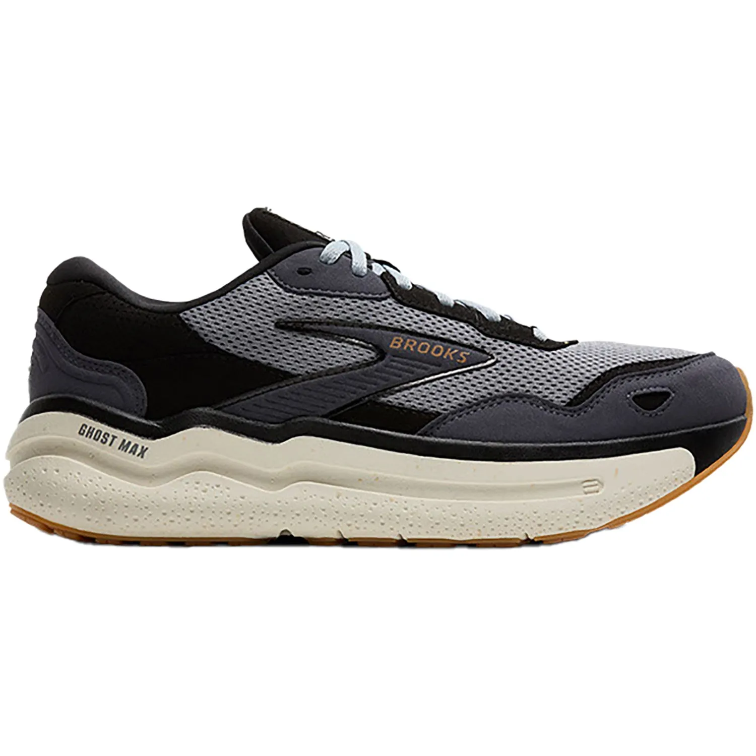 Men's Brooks Ghost Max SE Black/Prime/Biscuit Suede
