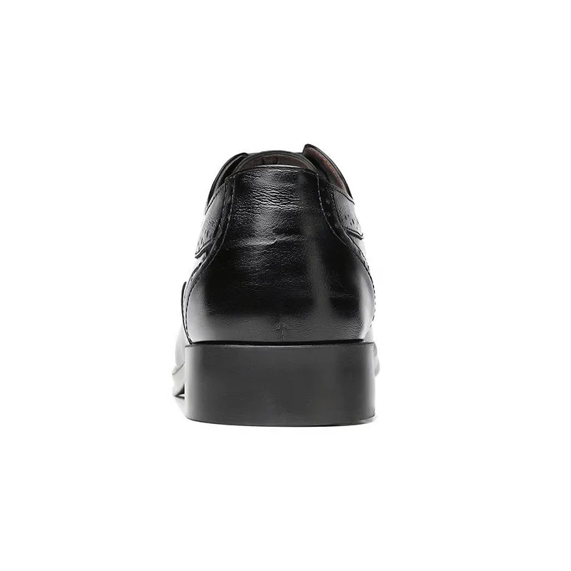 Men's Lightweight Breathable Leather Shoes