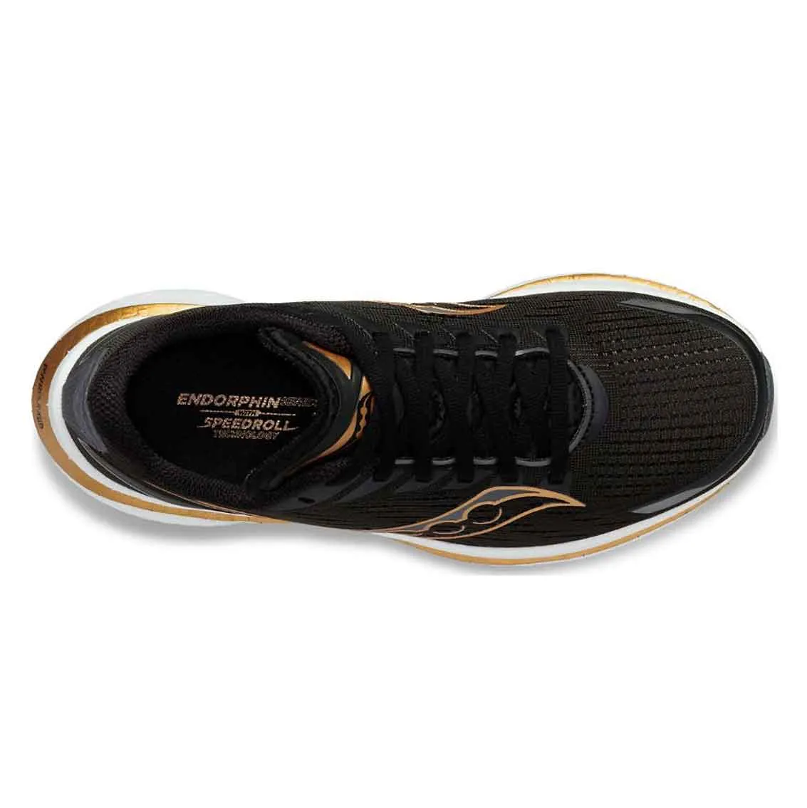 Mens Saucony Endorphin Speed 3 (Wide) - Black / Goldstruck
