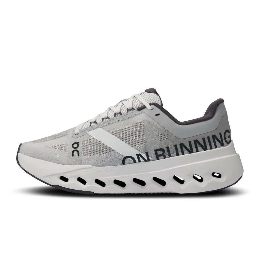 Men's Wide Fit On Running Cloudsurfer Next Wide Training Shoes - Glacier/White