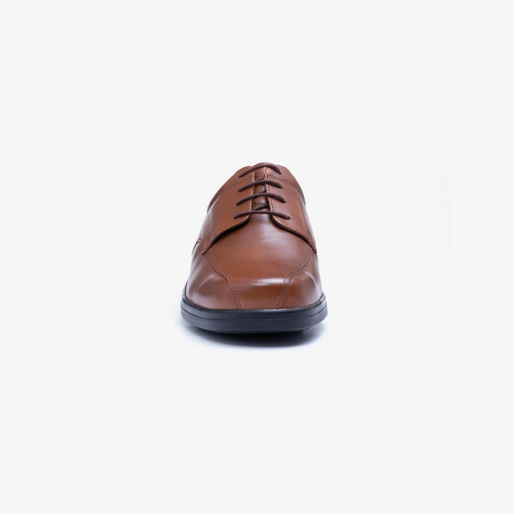 Mens Wide Fit Tredd Well Holmes Lace Shoes - Tan