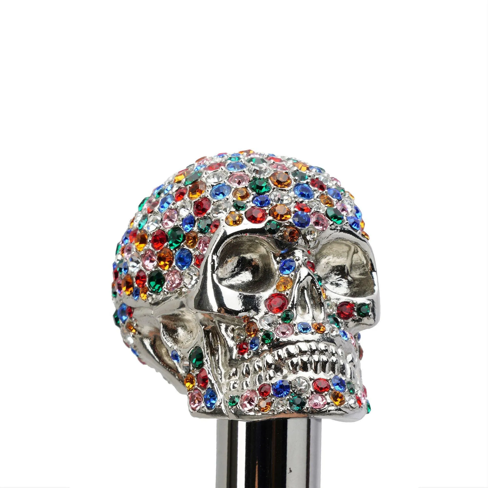Multicolor Swarovski Skull Shoehorn