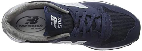 New Balance 500 Core, Baskets Homme, Navy, 44 EU