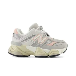 New Balance Infants 9060 Running Sneakers IV9060EL Grey Matter/Pink Haze
