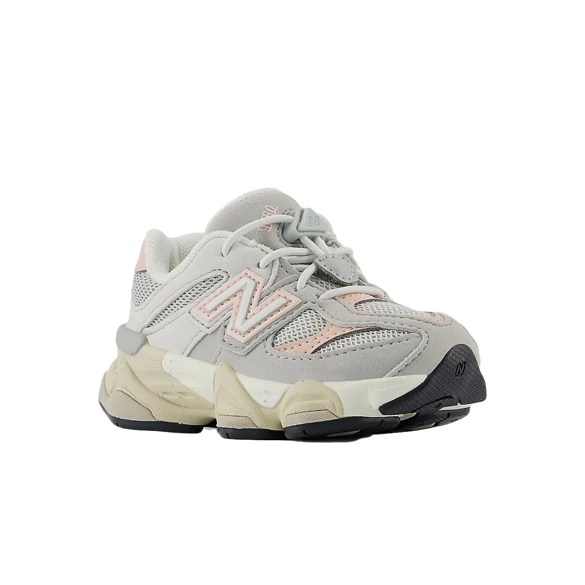 New Balance Infants 9060 Running Sneakers IV9060EL Grey Matter/Pink Haze