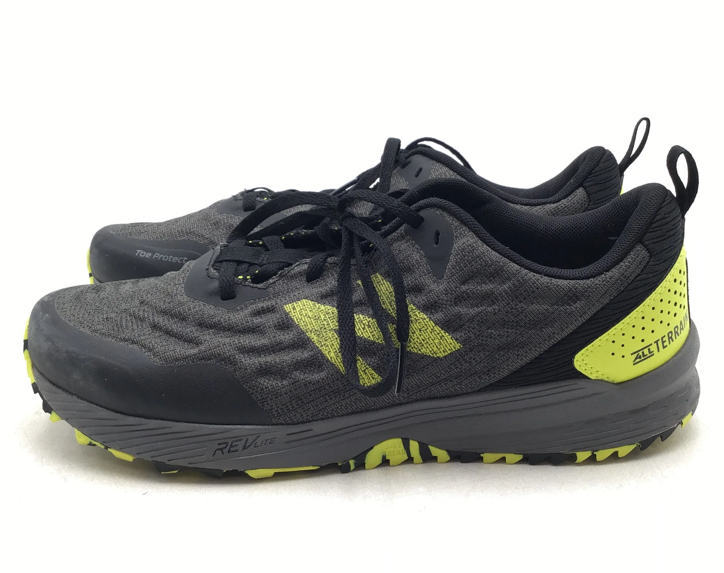 New Balance Men's Nitrel V3 MTNTRCS3 Black Lace-Up Running Shoes - Size 8.5EEEE