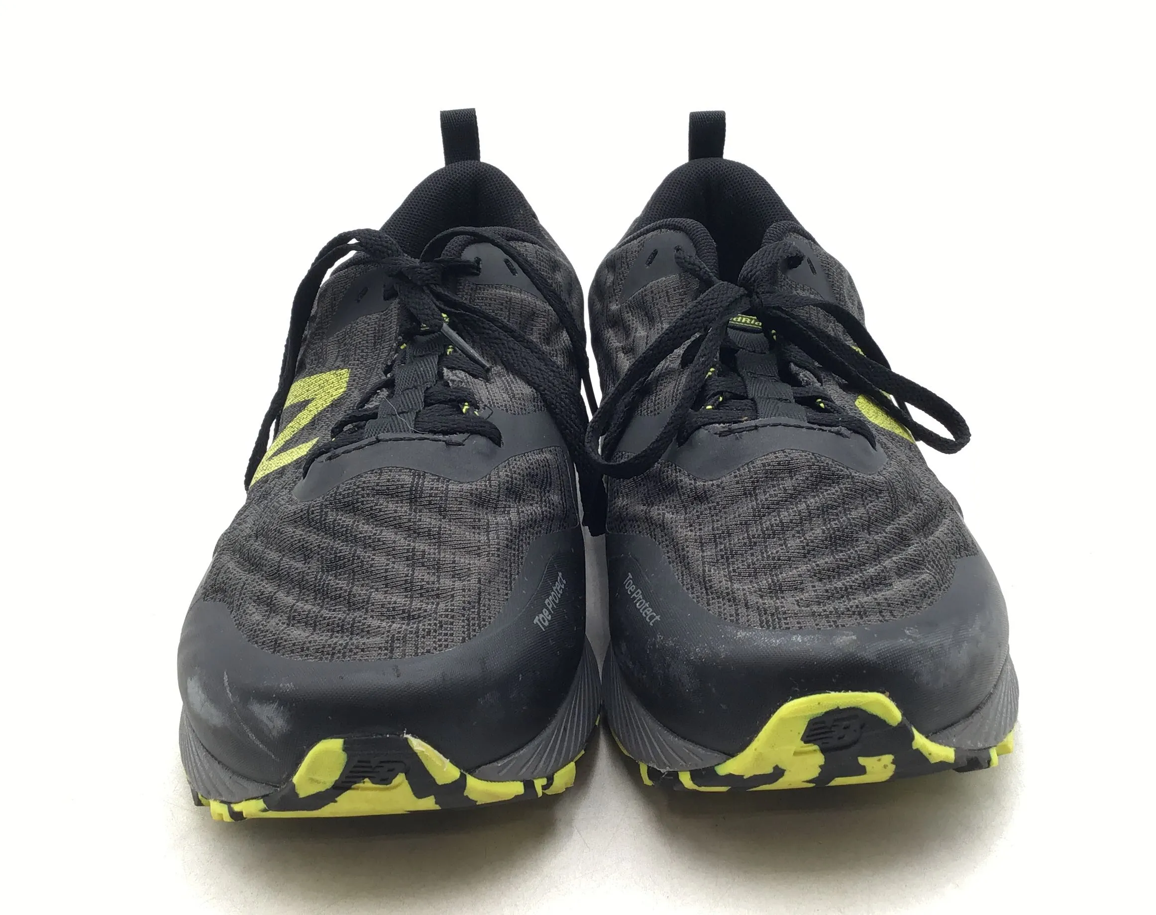 New Balance Men's Nitrel V3 MTNTRCS3 Black Lace-Up Running Shoes - Size 8.5EEEE