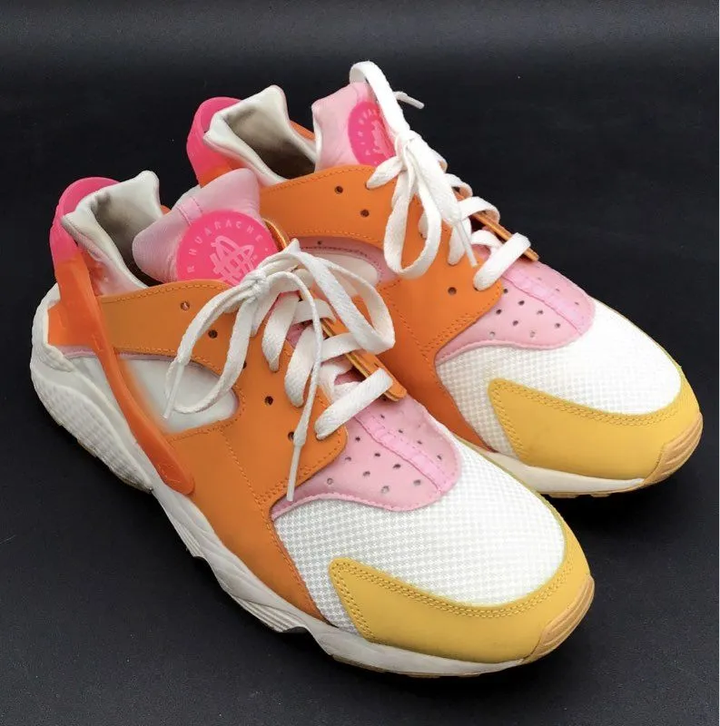 Nike Women's Air Huarache DX2674-100 Multicolor Low-Top Running Shoe - Size 12