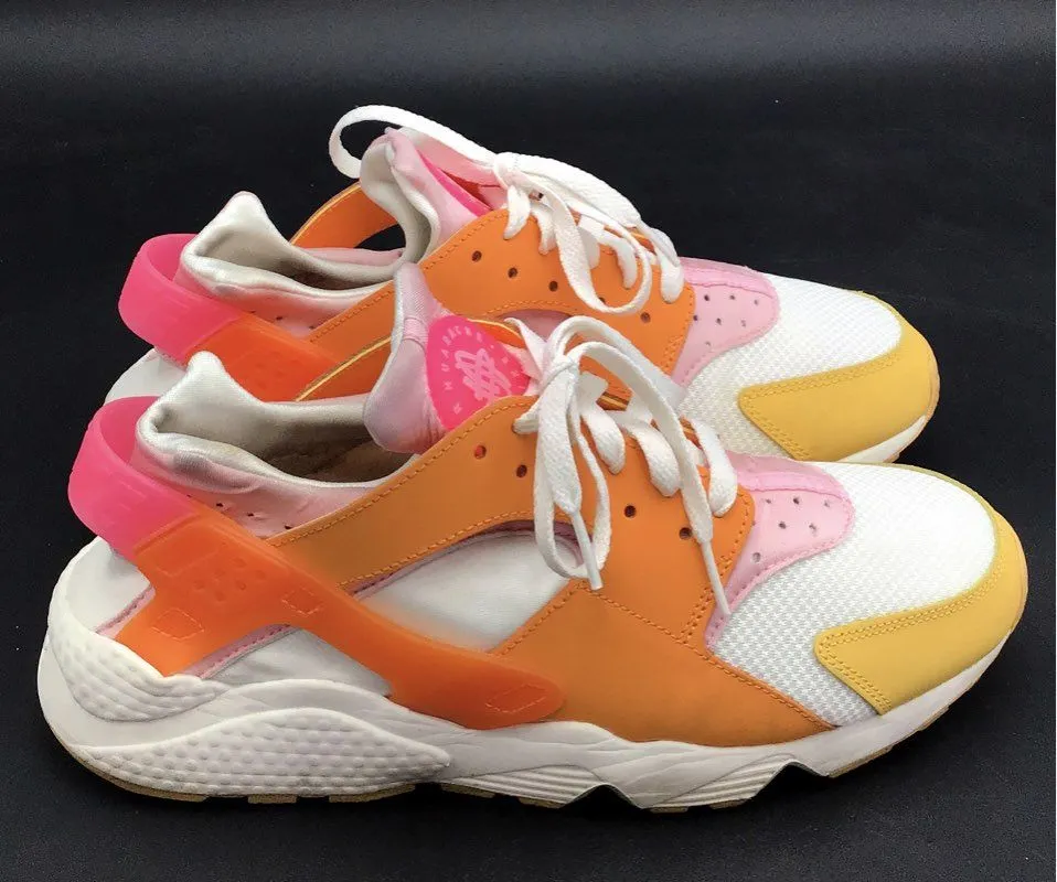 Nike Women's Air Huarache DX2674-100 Multicolor Low-Top Running Shoe - Size 12