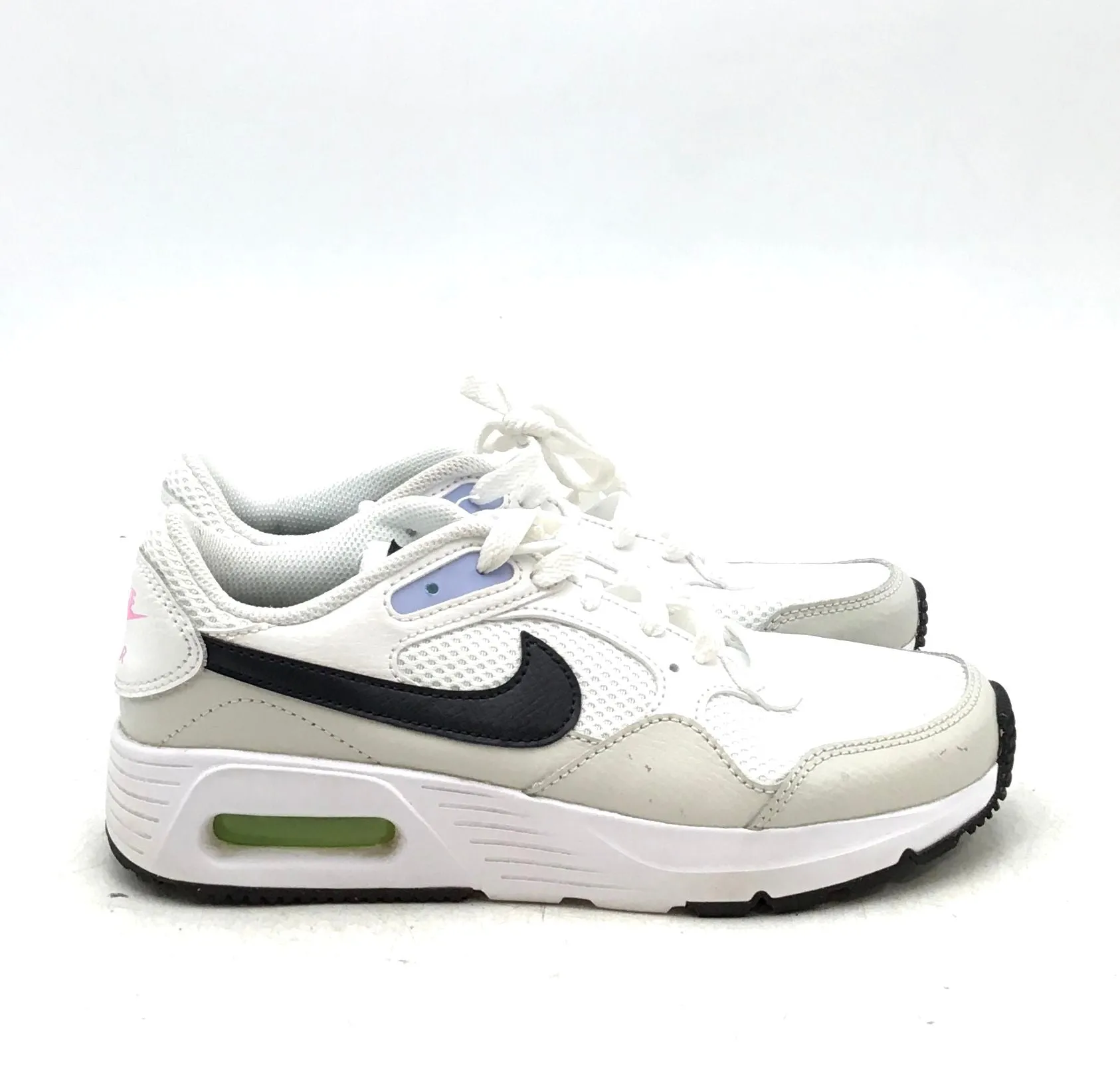 Nike Women's Air Max SC FJ0733-121 White Low-Top Lace-Up Running Shoes - Size 6