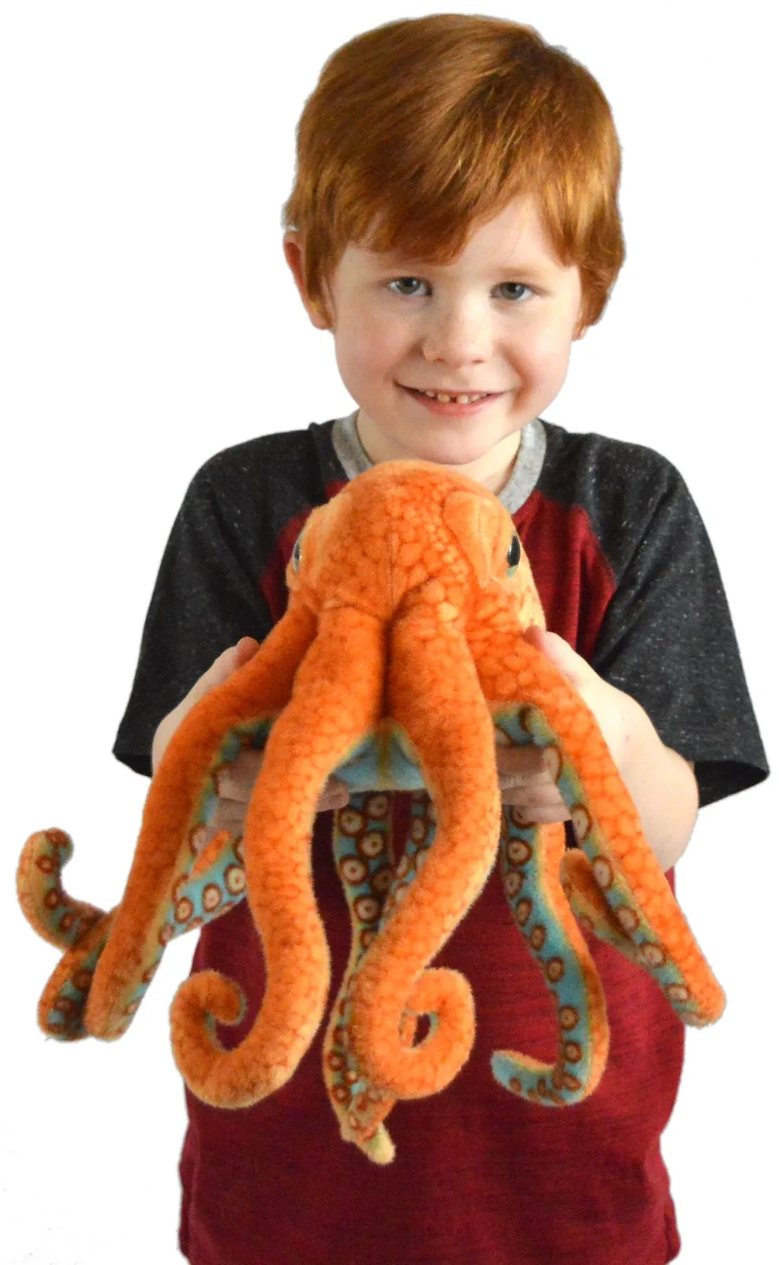 Olympus The Octopus | 18 Inch Stuffed Animal Plush | By TigerHart Toys