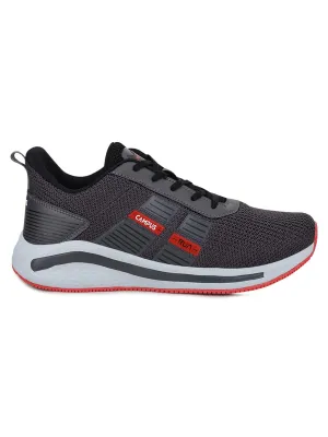 PLATEUE Grey Men's Running Shoes