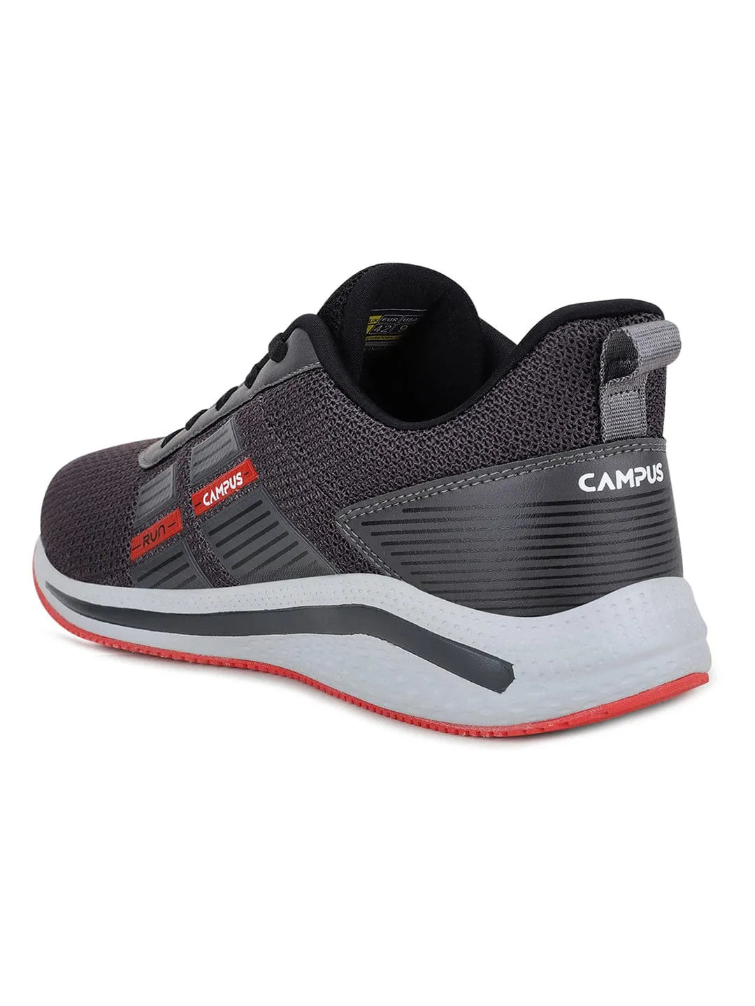 PLATEUE Grey Men's Running Shoes