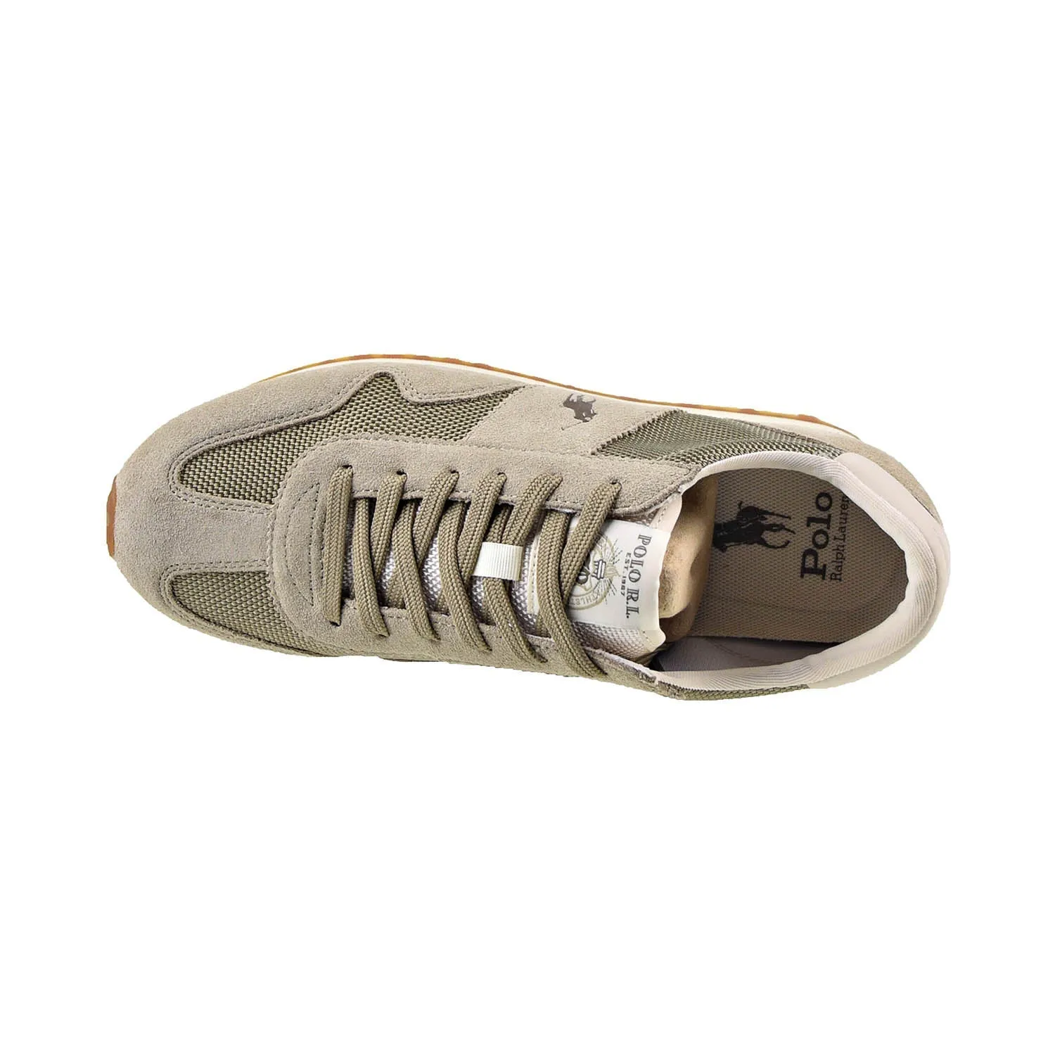 Polo Ralph Lauren Train 85 Men's Shoes Khaki