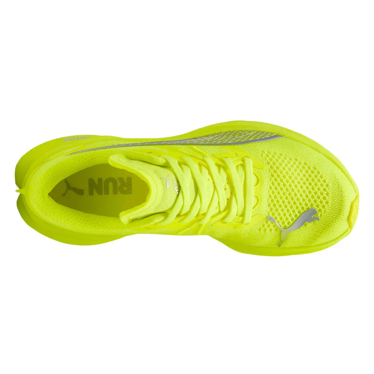 Puma Deviate Nitro 3 Running Shoes - Womens - Yellow Alert/Silver