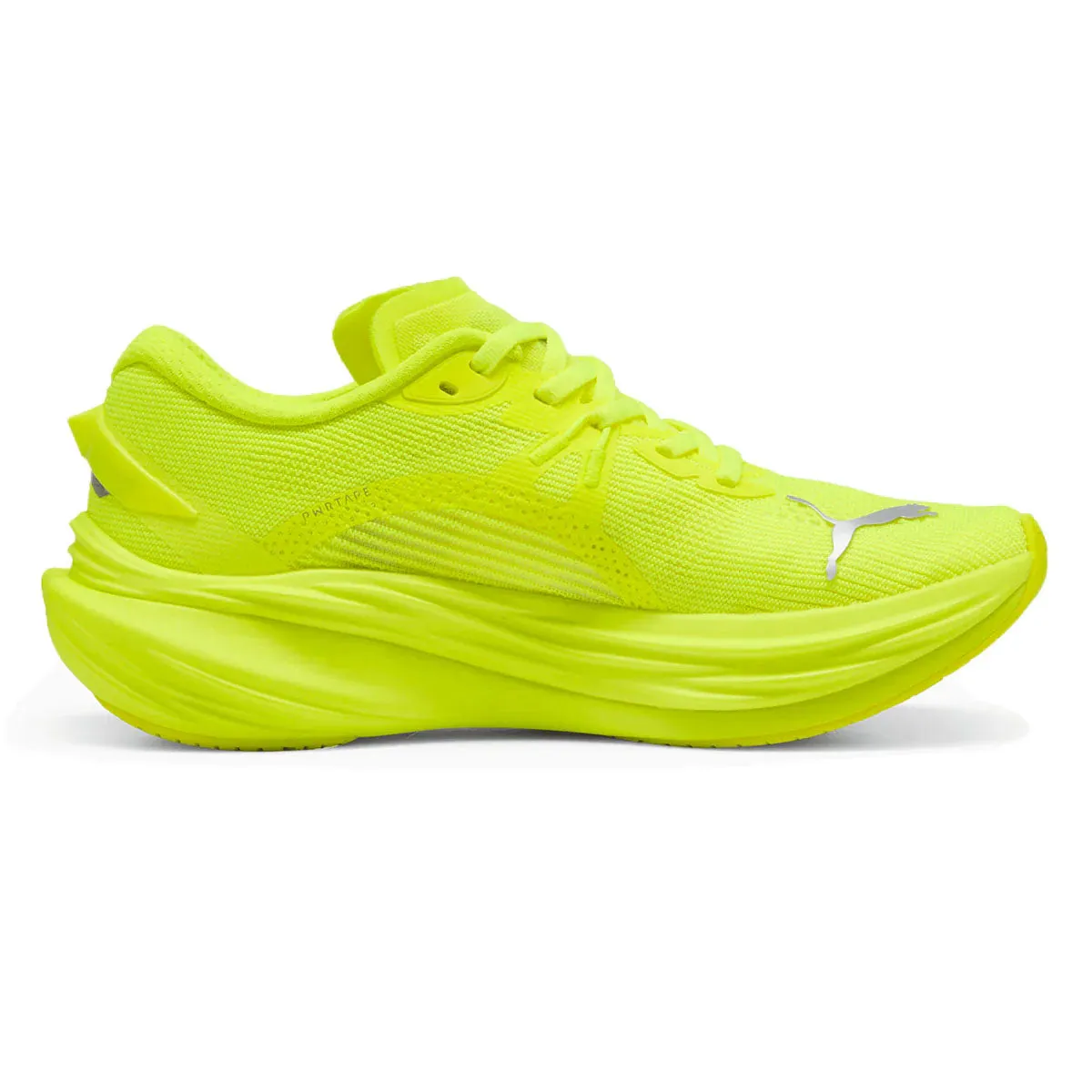 Puma Deviate Nitro 3 Running Shoes - Womens - Yellow Alert/Silver