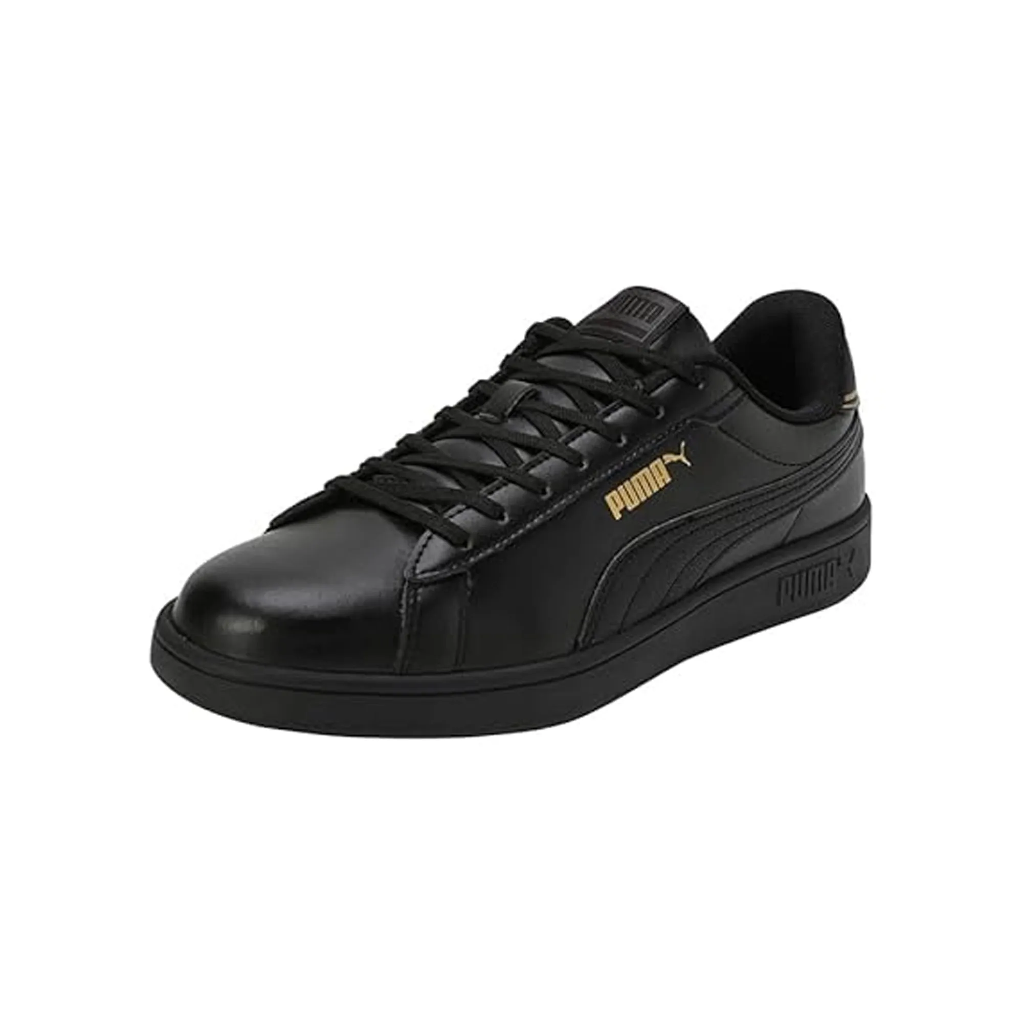 Puma Smash Pop Men's Sneaker (Black-Metallic Gold) 39712803