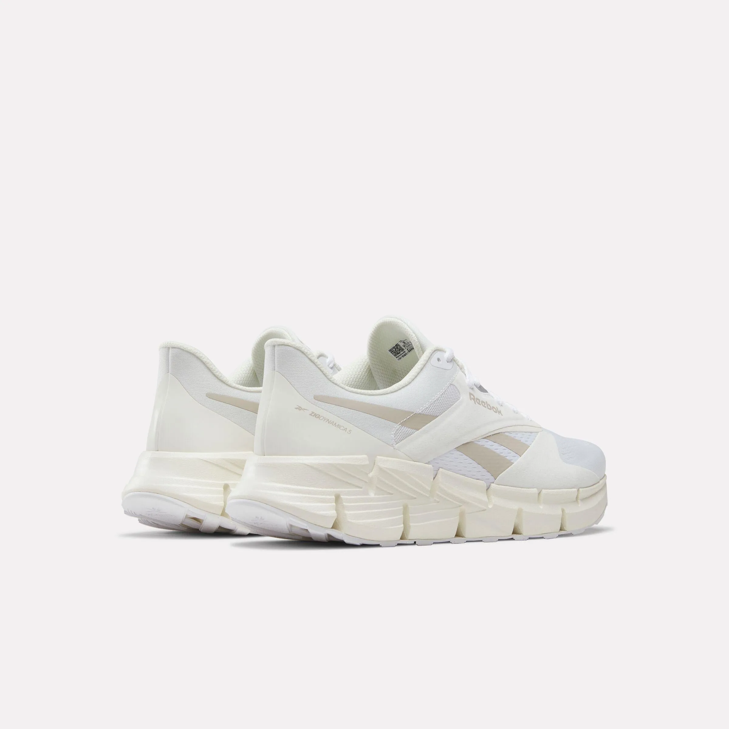 Reebok Footwear Men Zig Dynamica 5 Shoes FTWWHITE/VINTAGECHALK/SPORTBEI
