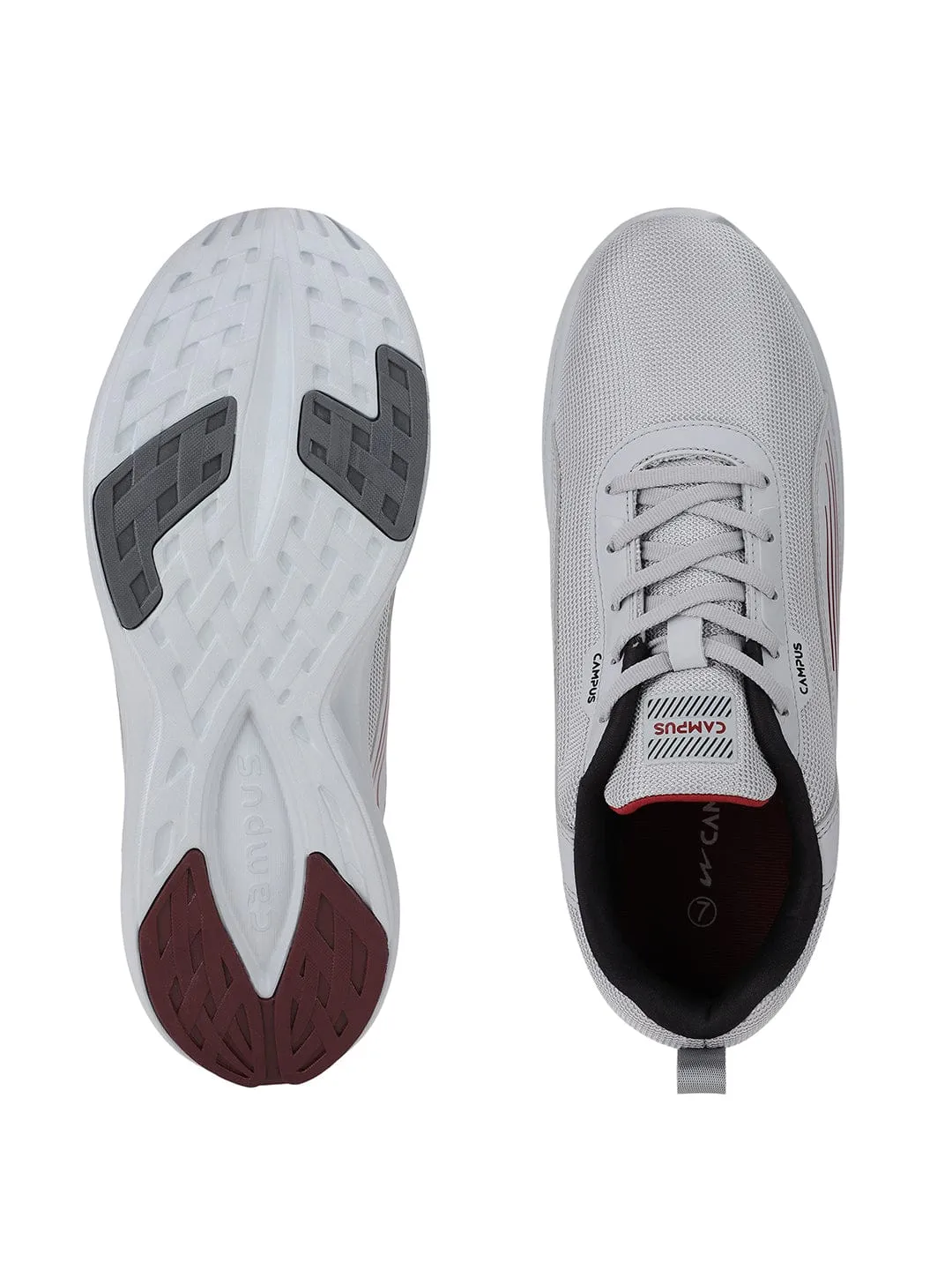 RUSH Grey Men's Running Shoes