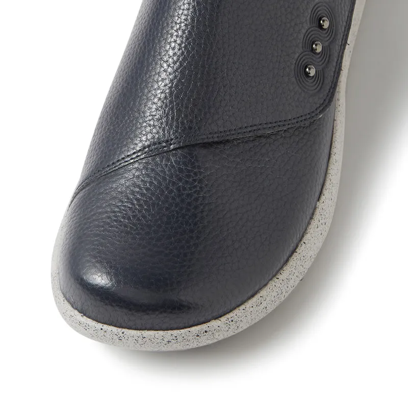 SATORU XF - INK TUMBLE LEATHER