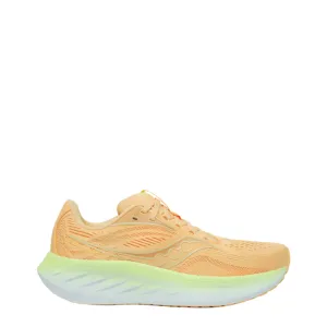 Saucony Women's Ride 18 Running Shoes in Peach/Sunny SS25