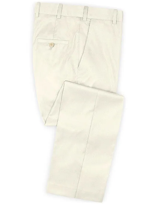 Scabal Fawn Wool Pants