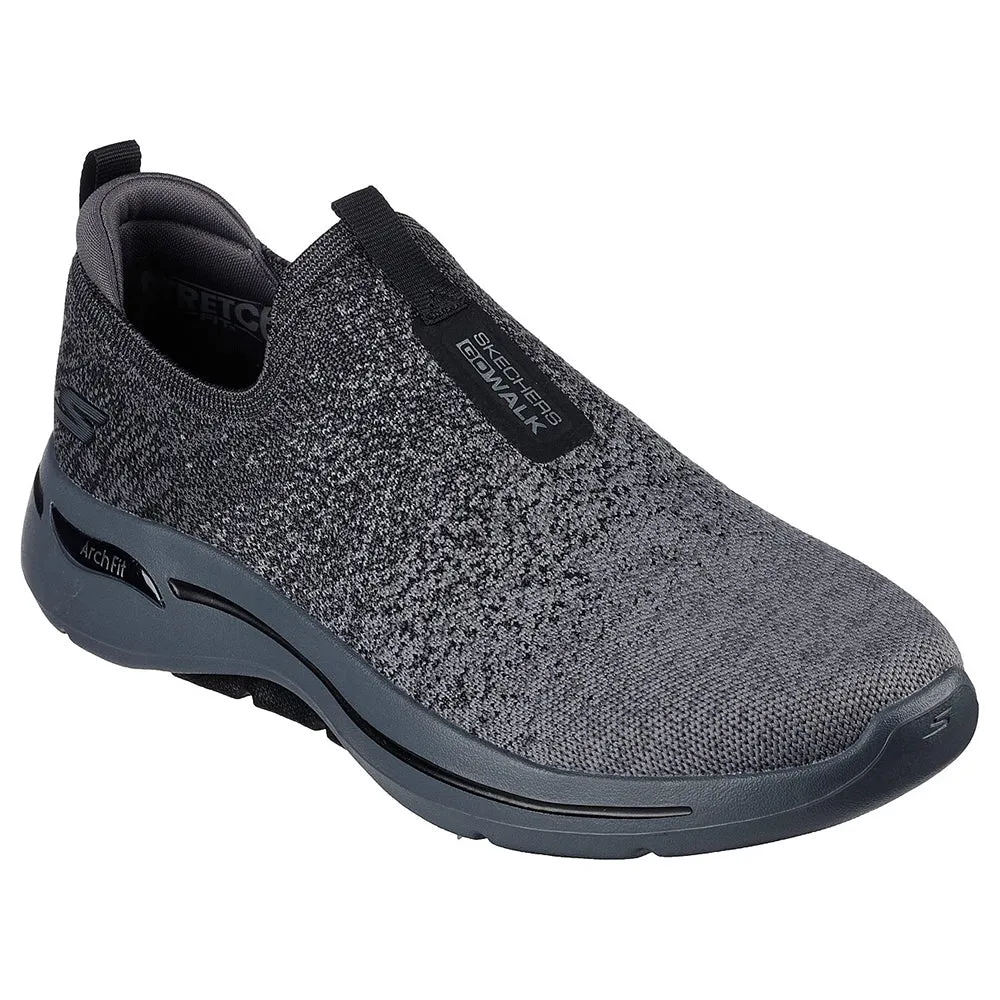 SKECHERS GO WALK ARCH FIT-LINEAR AXIS - 216256 - BKCC