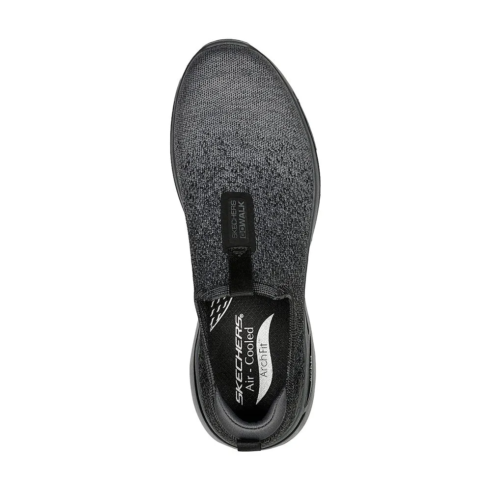 SKECHERS GO WALK ARCH FIT-LINEAR AXIS - 216256 - BKCC