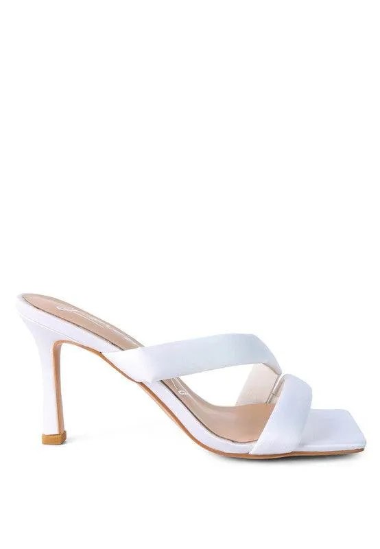 Spice Up Cross Strap Heels