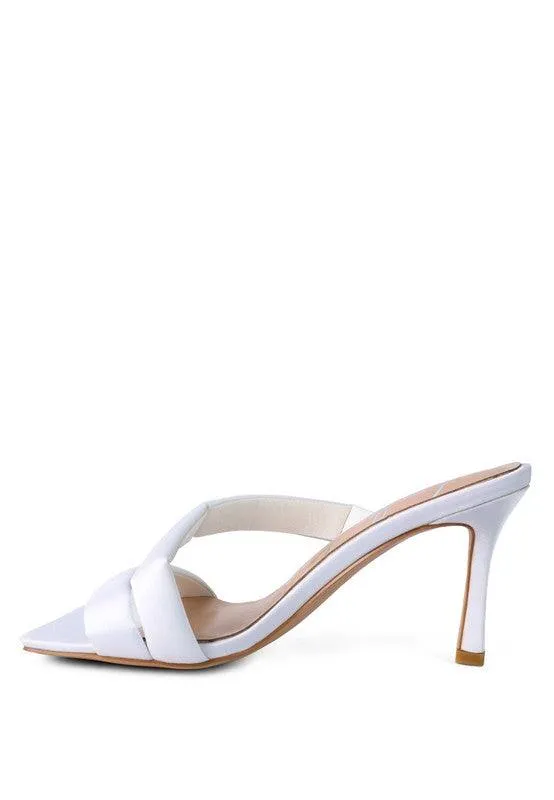 Spice Up Cross Strap Heels