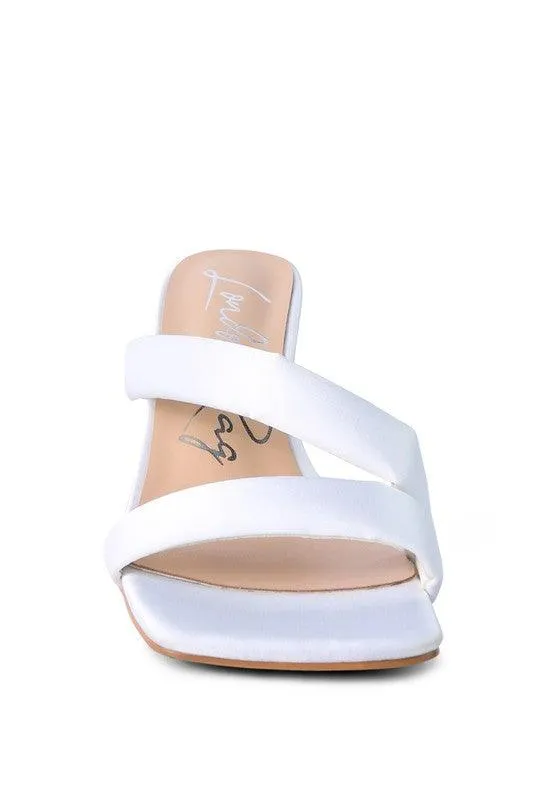 Spice Up Cross Strap Heels
