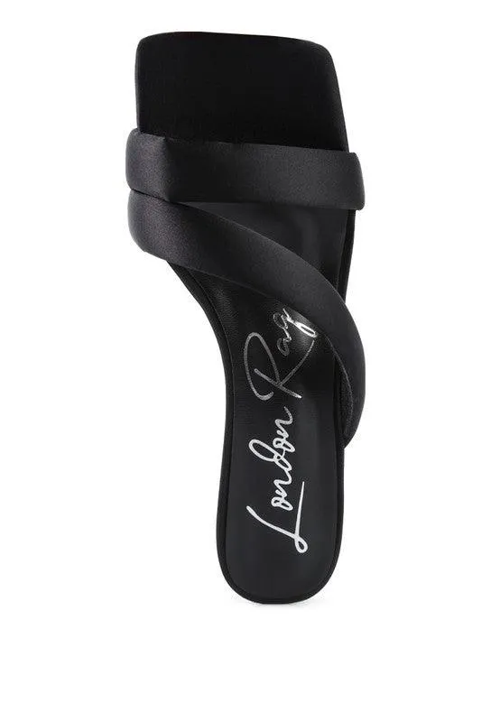 Spice Up Cross Strap Heels