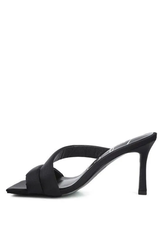 Spice Up Cross Strap Heels