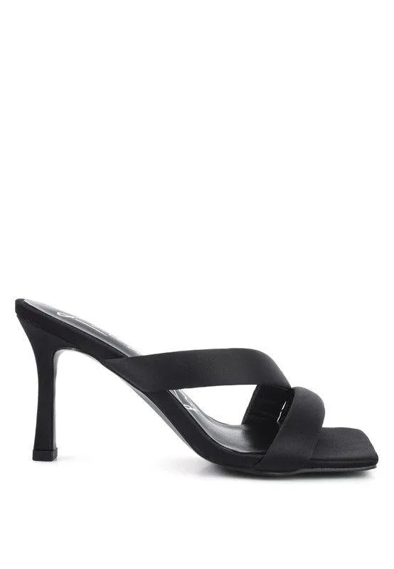 Spice Up Cross Strap Heels