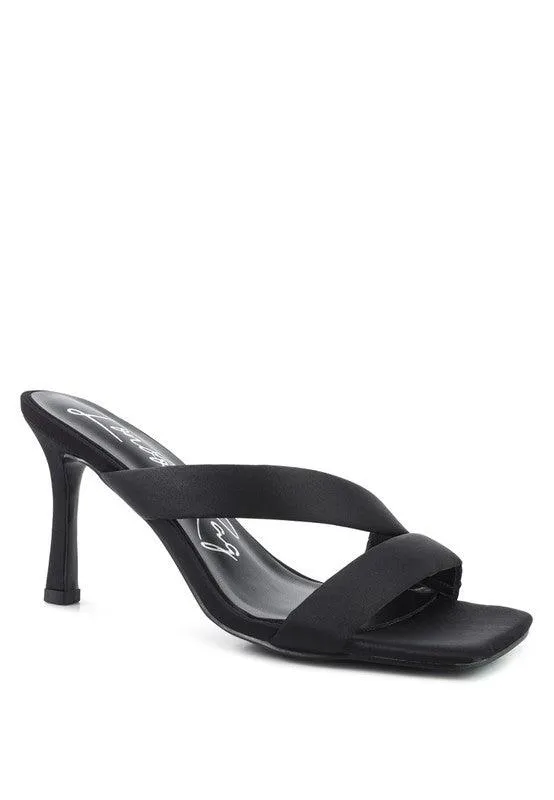 Spice Up Cross Strap Heels