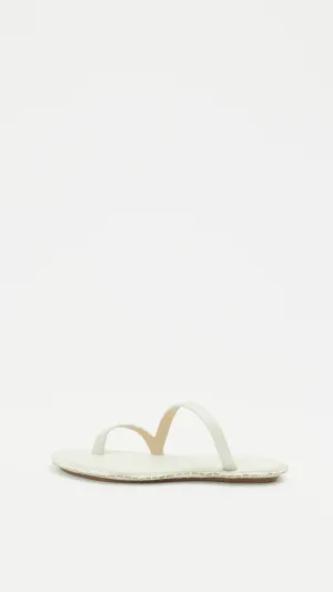 Strappy Sandals in Ivory