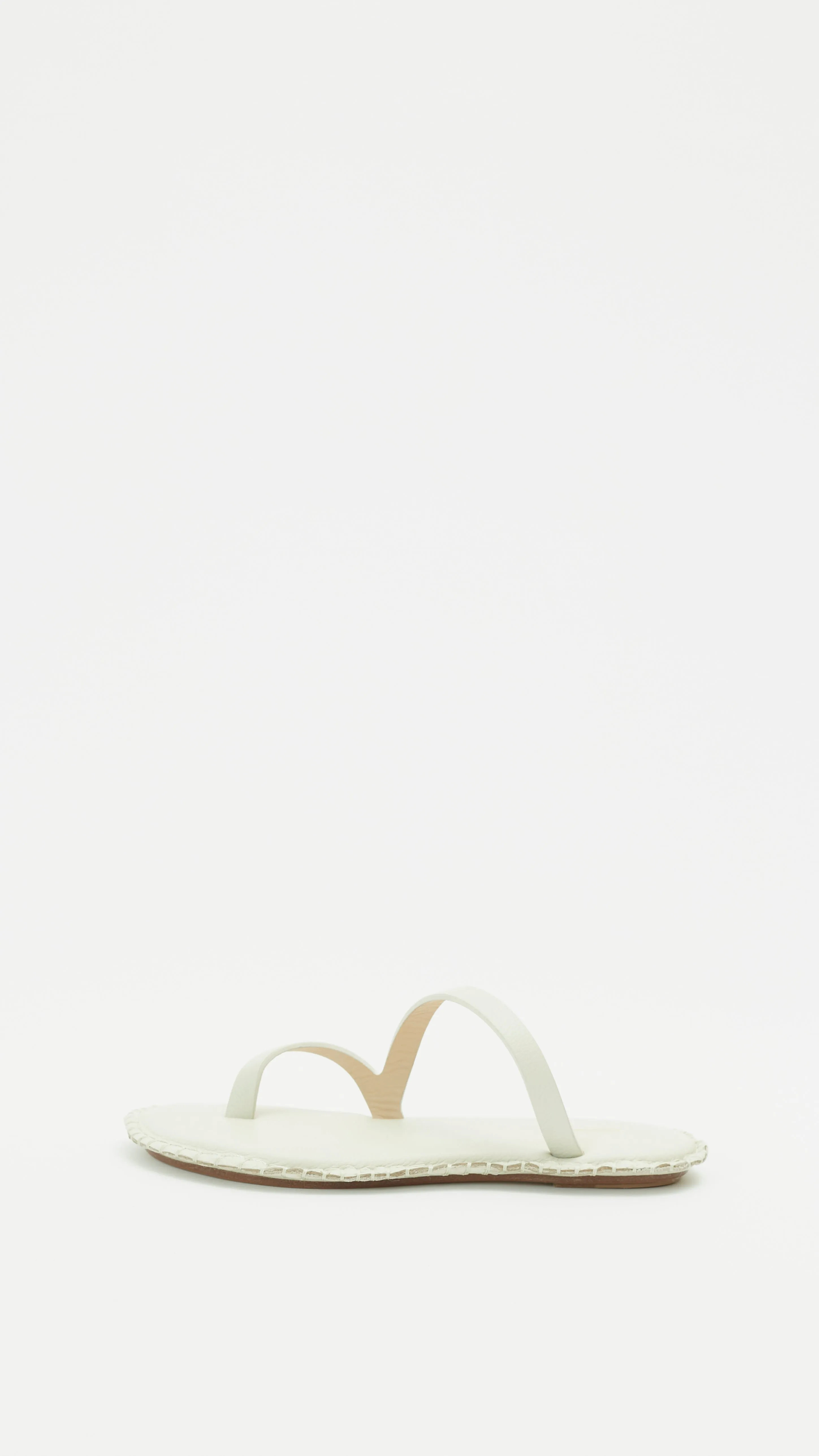 Strappy Sandals in Ivory