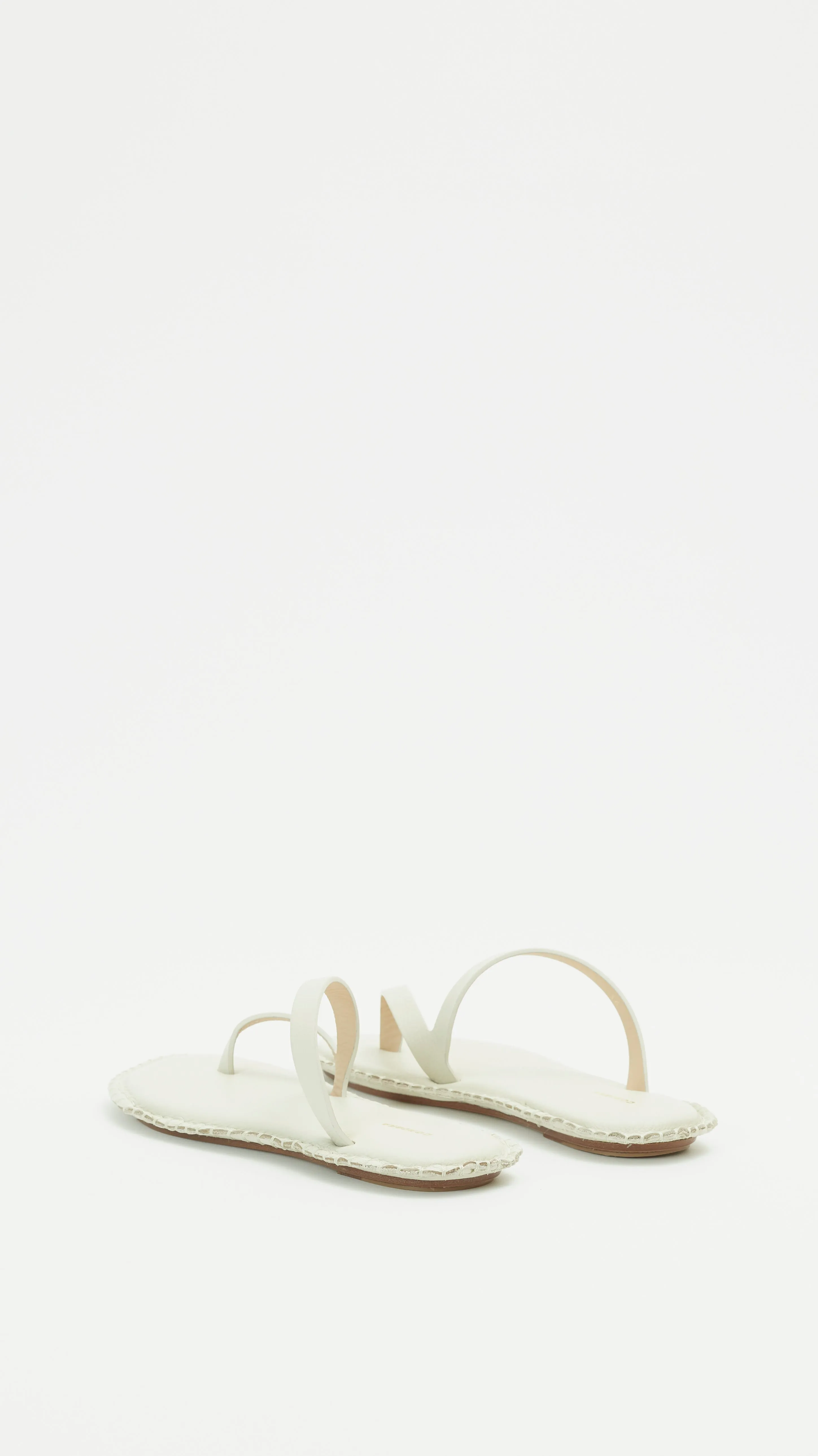 Strappy Sandals in Ivory