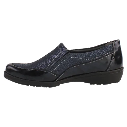 Suave  Walking Shoes - Cambridge -  Navy