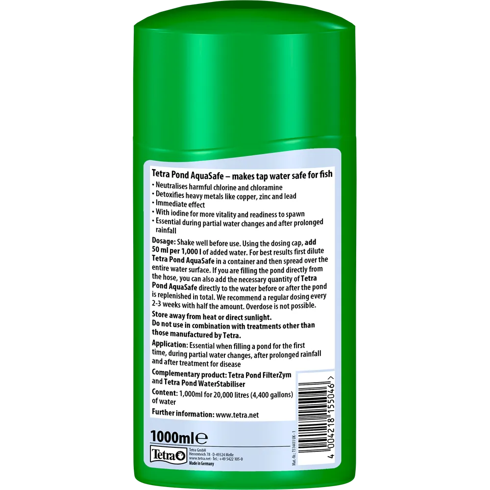 Tetra Pond AquaSafe 250ml