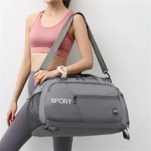 Woman's Dual Sports Gym Bag Travel Luggage