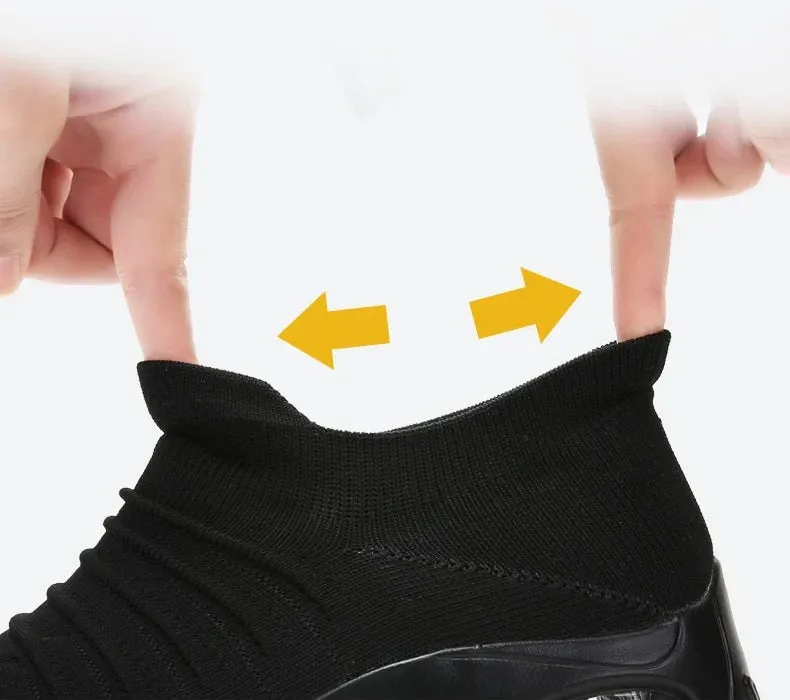 Women Thick Sole Air Cushion Sock Shoes